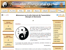 Tablet Screenshot of energie-harmonie.fr